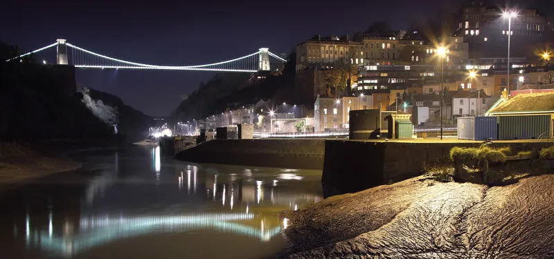 Bristol at night