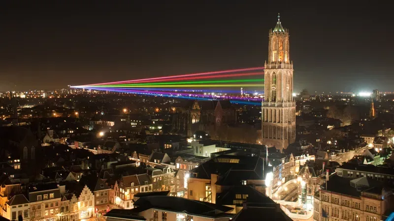 Utrecht at night